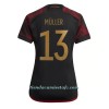 Camiseta de fútbol Alemania Thomas Muller 13 Segunda Equipación Mundial 2022 - Mujer